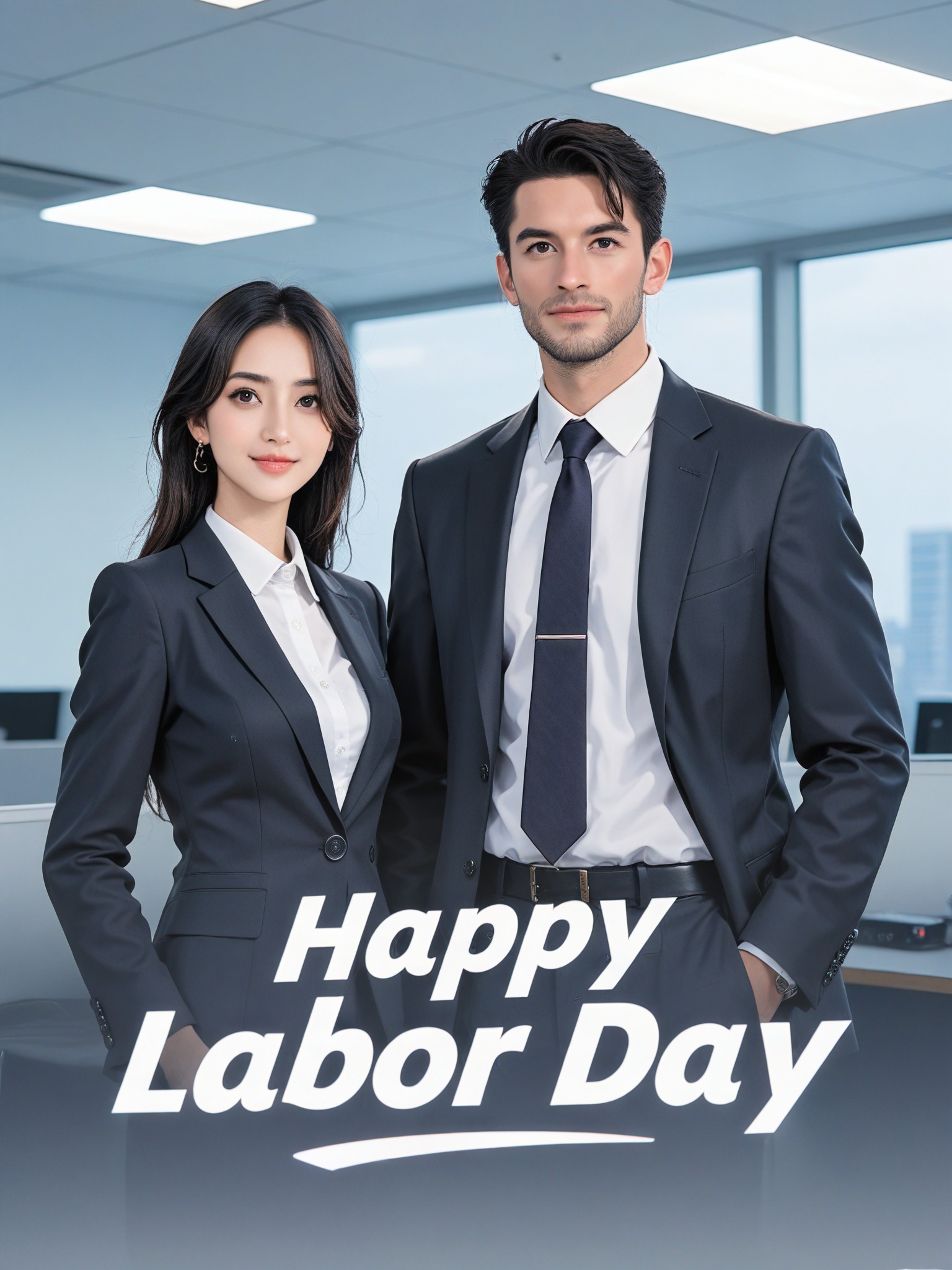 [Labor Day Exclusive] Business Couple Photo image