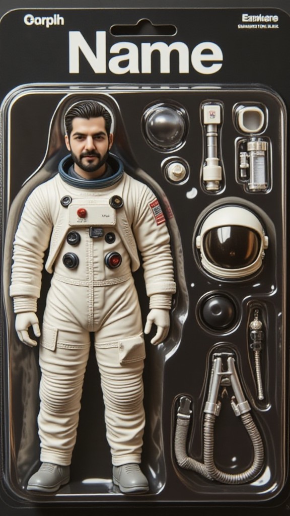  Astronaut Action Figure image