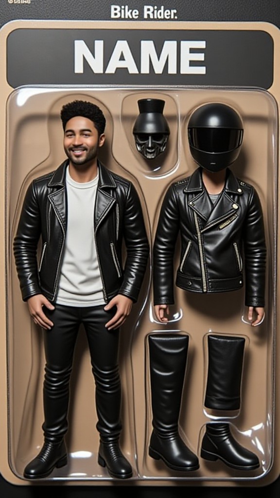 Biker Action Figure image