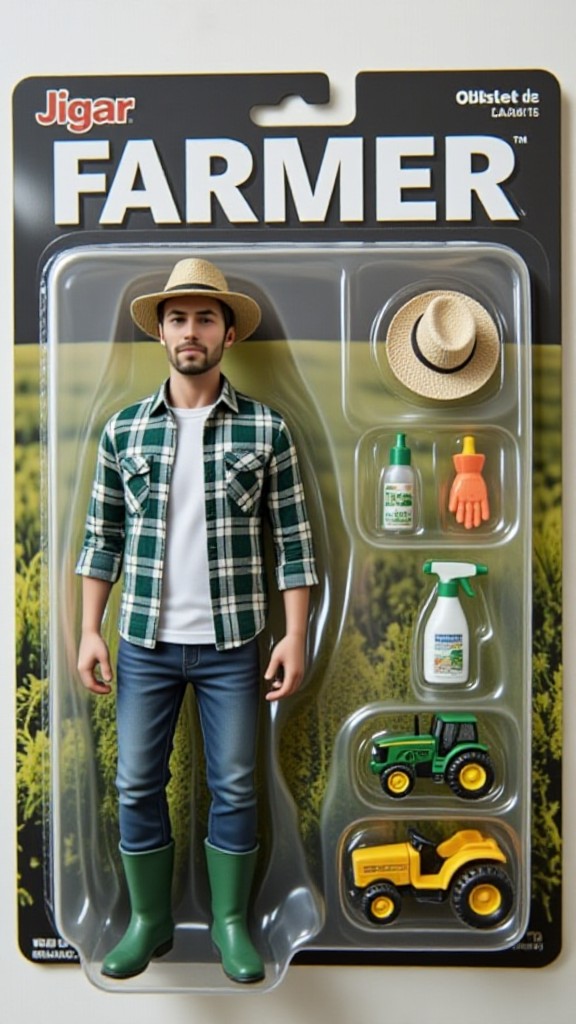Farmer Action Figure image