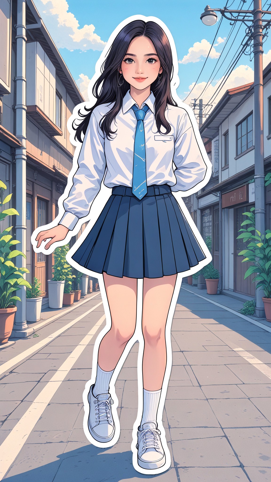 a1.art-generated Sticker image