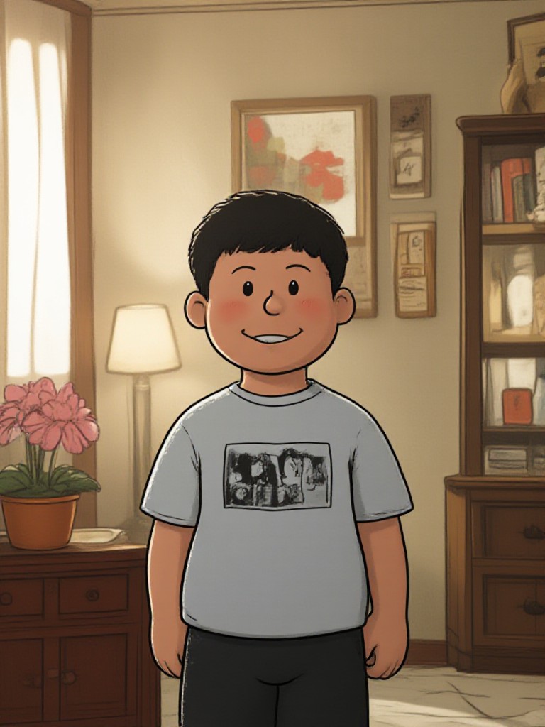 Snoopy cute cartoon style image