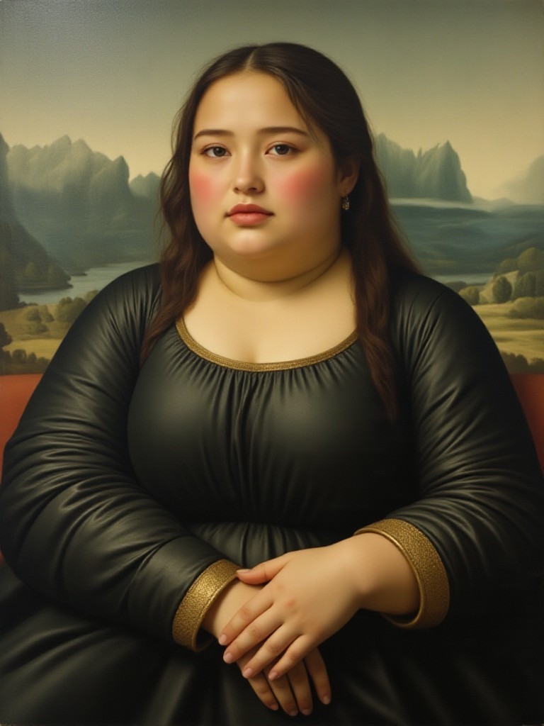 Redefining the Beauty of Classics - When Mona Lisa Grew Fat image