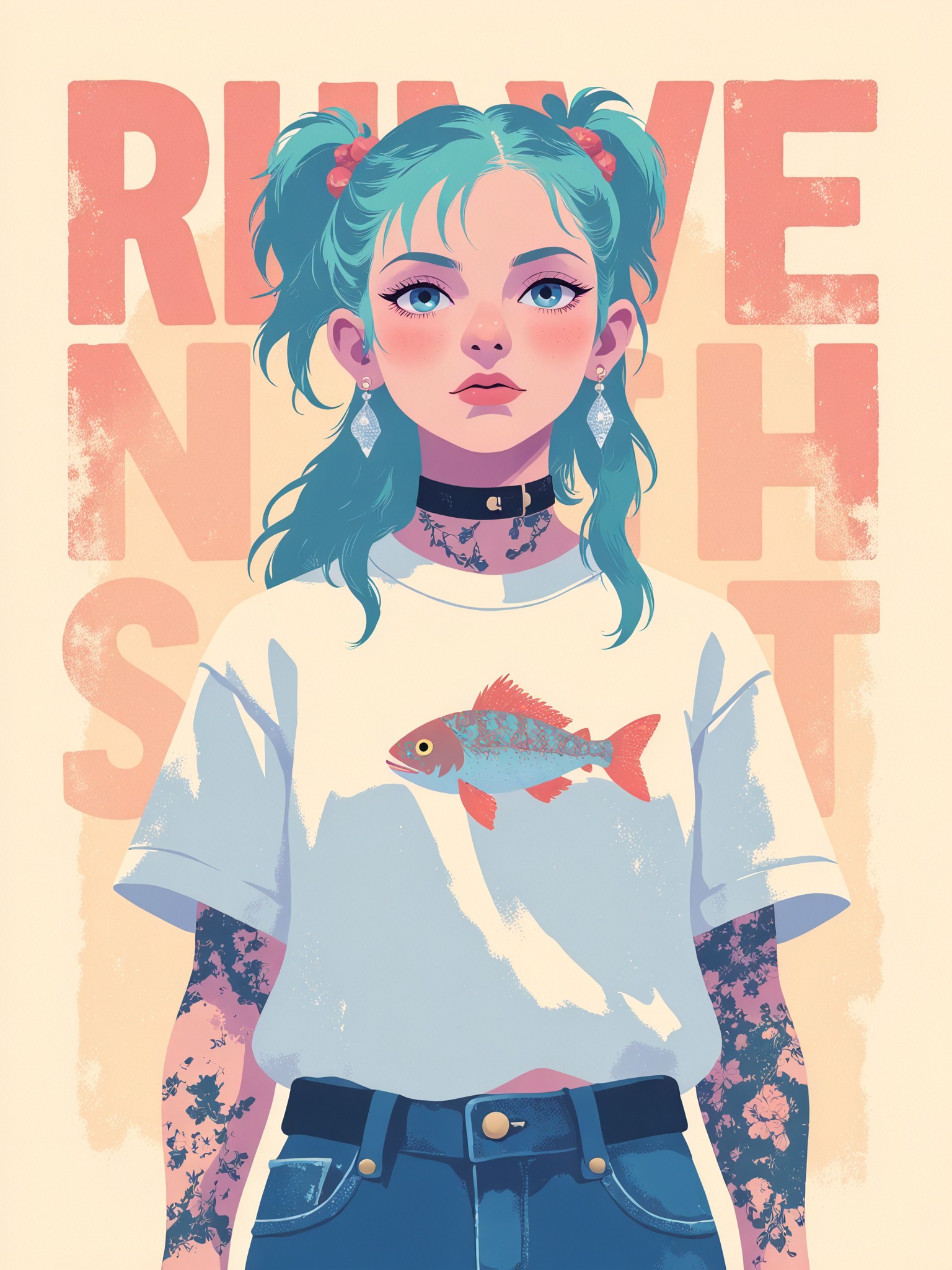 Cool Illustration Portrait image