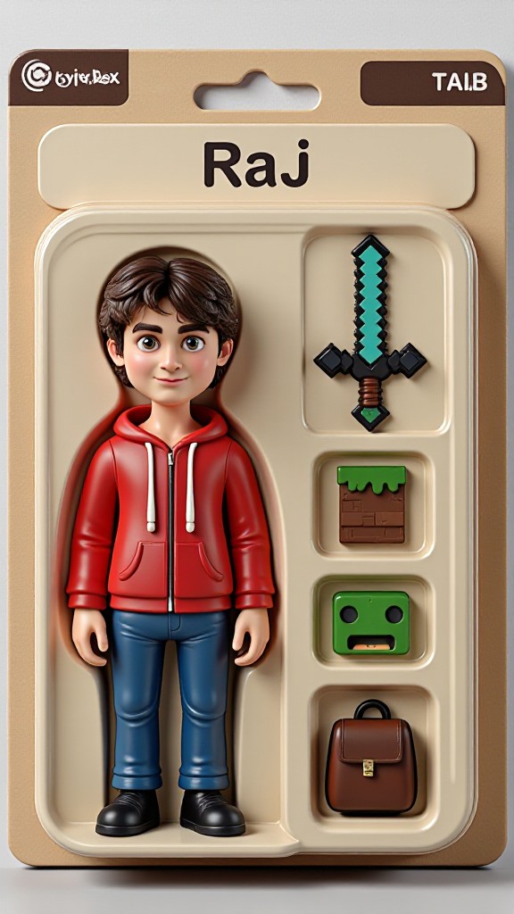 Action Figure RK - Minecraft image