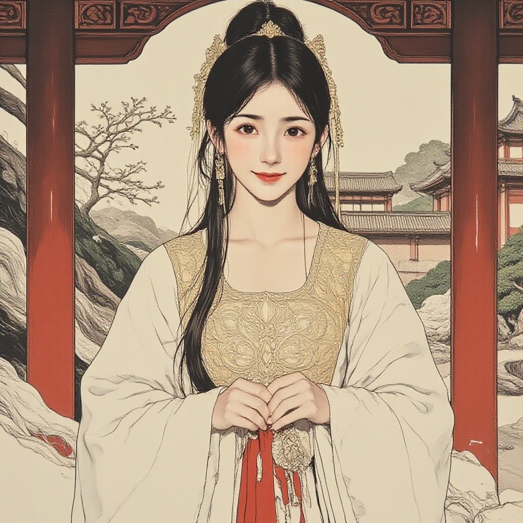 Han Dynasty beauties image