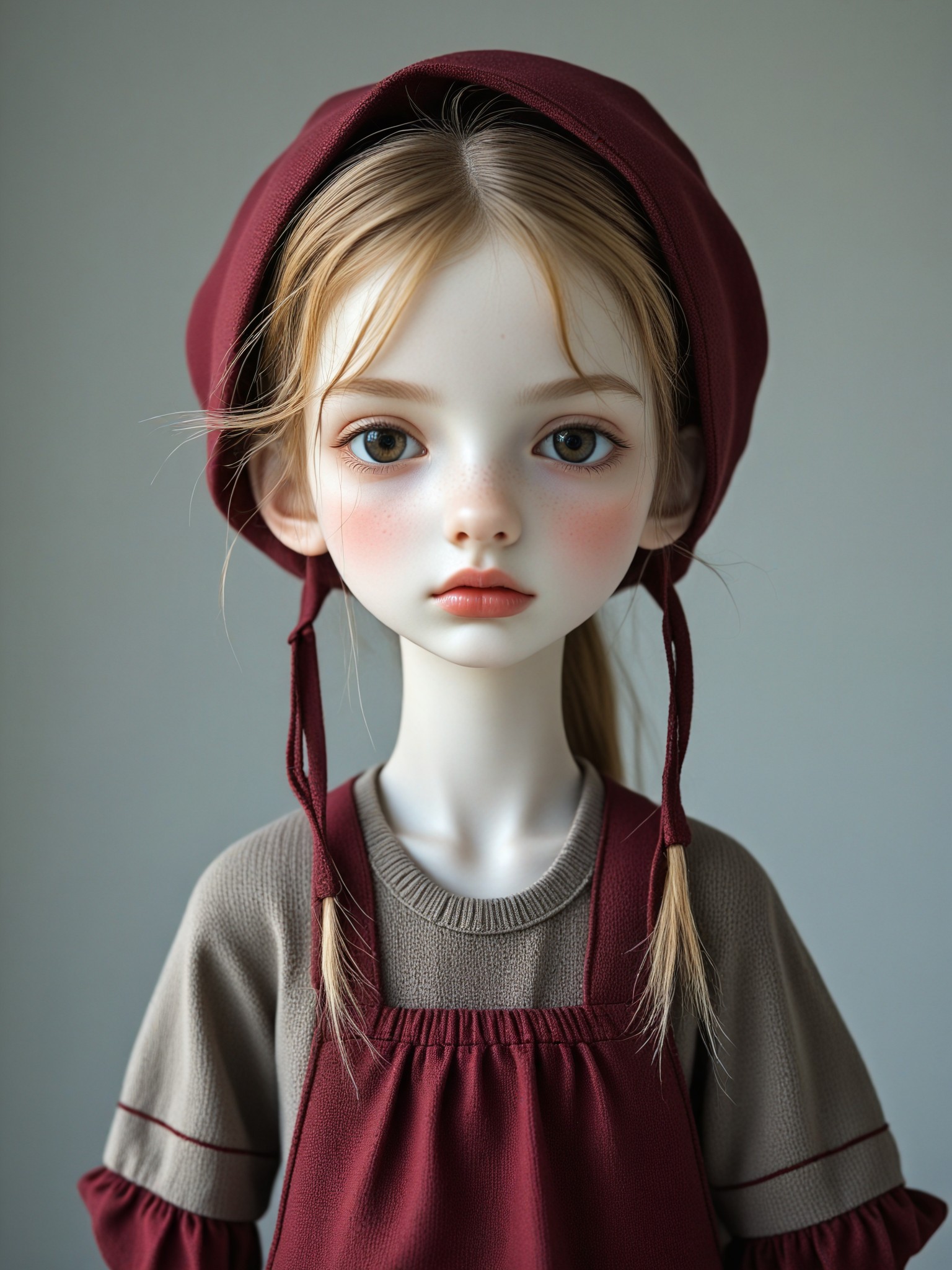 Melancholic Handmade Doll image
