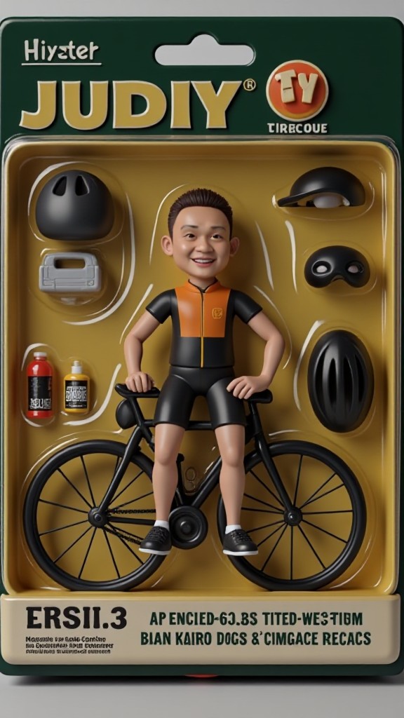 Action Figure RK - Cyclist image