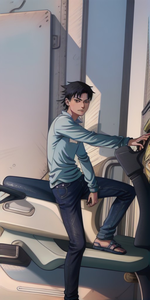 a1.art-generated Sasuke image