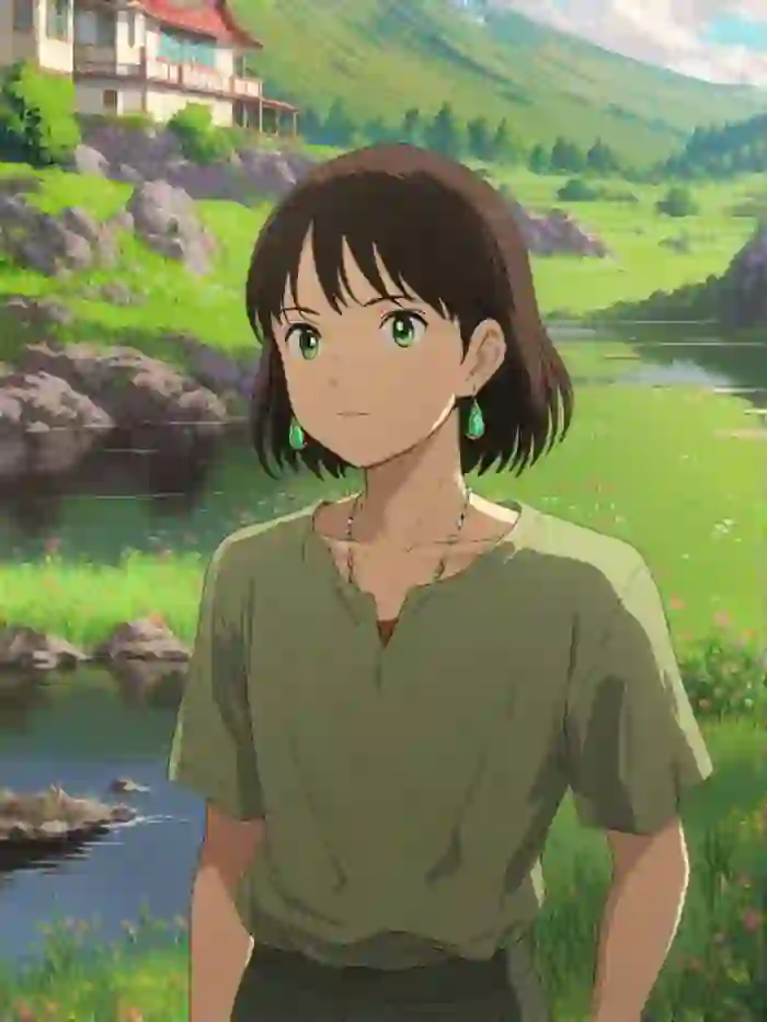 a1.art-generated Ghibli Style Photo image