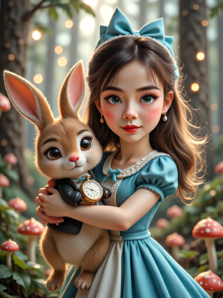 Alice and the Rabbit image