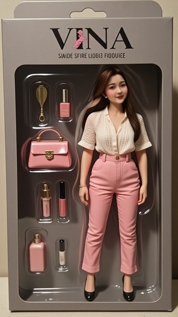 Beauty Action Figure With The Box image