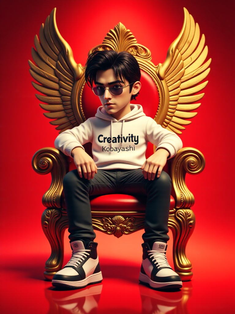 Throne Trendy Man Toon Core x Cinematic x Street King Style image