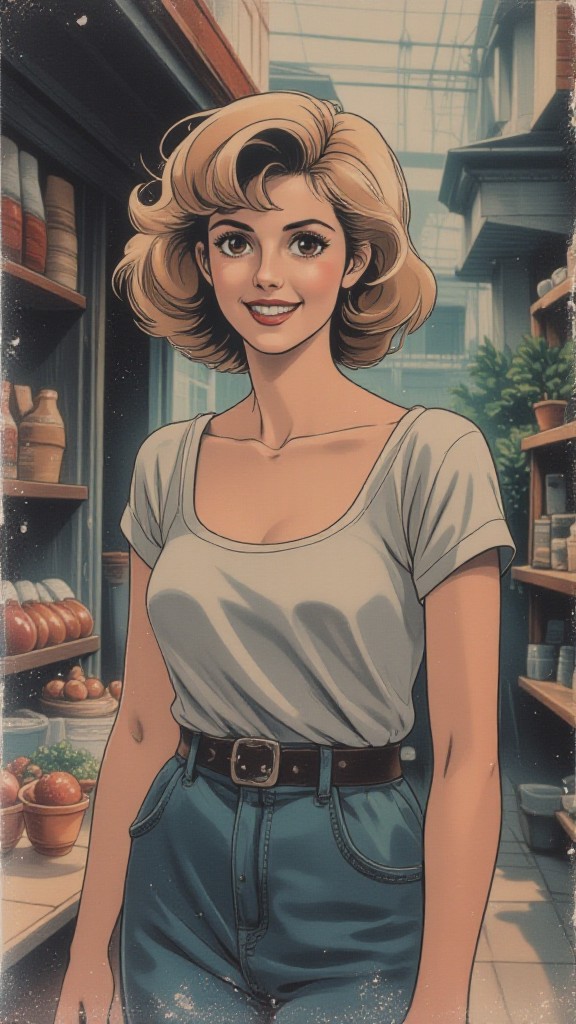 Retro animation(fork) image