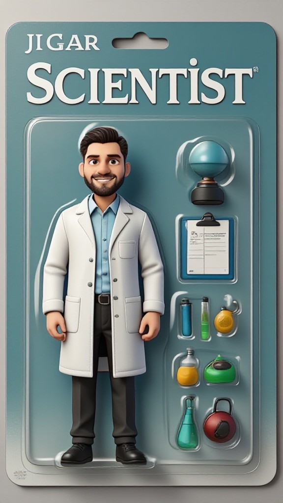 SCIENTIST Action Figure image