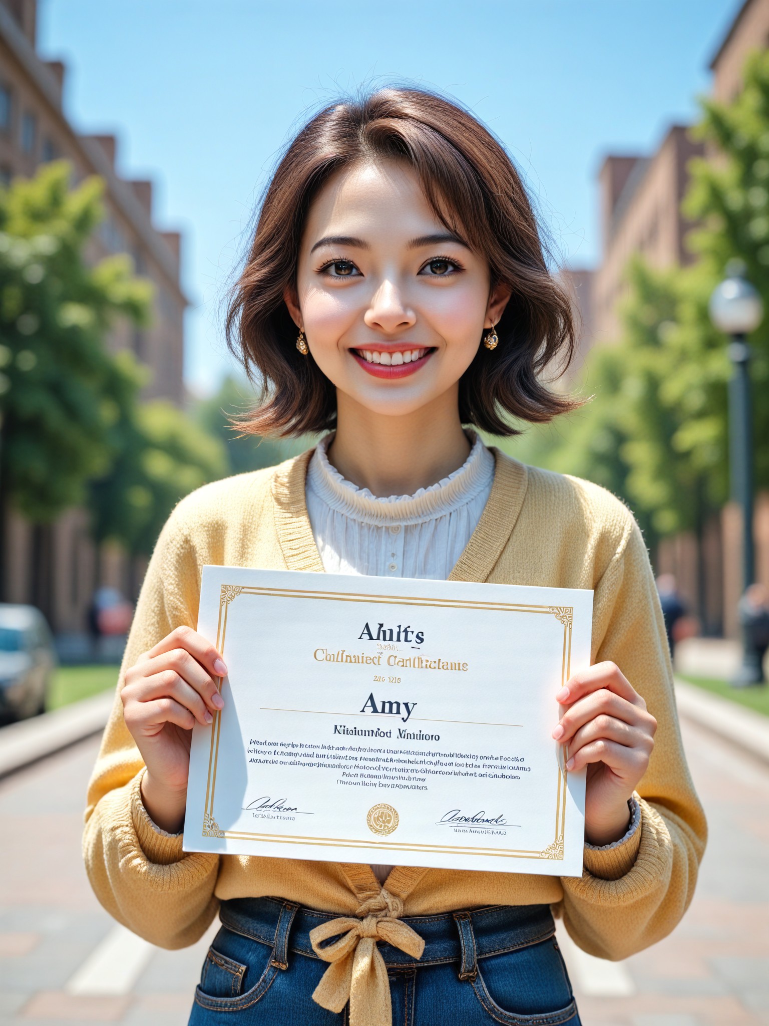 World Famous School Certificate for Fun image