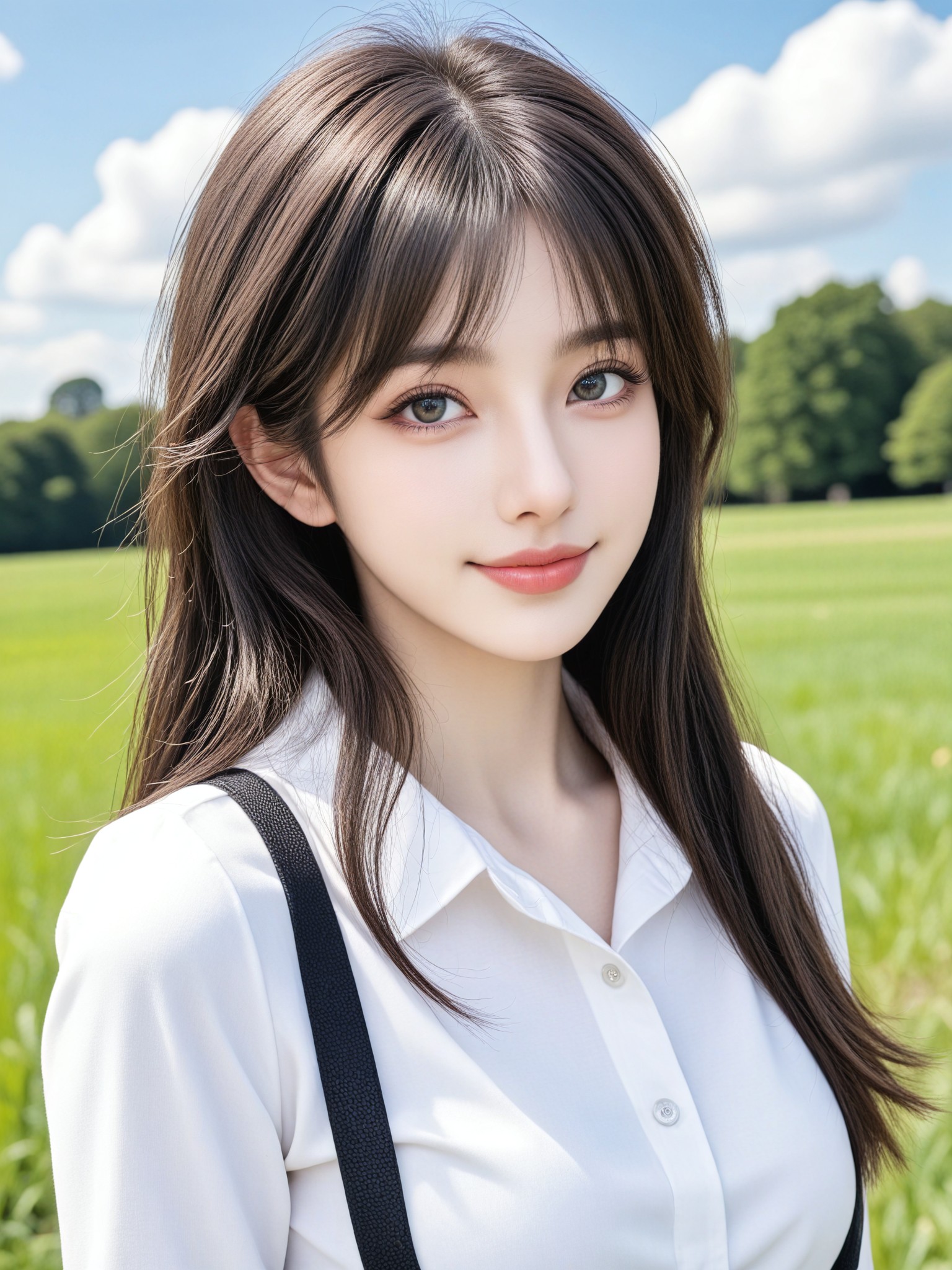 A fresh and beautiful young girl image