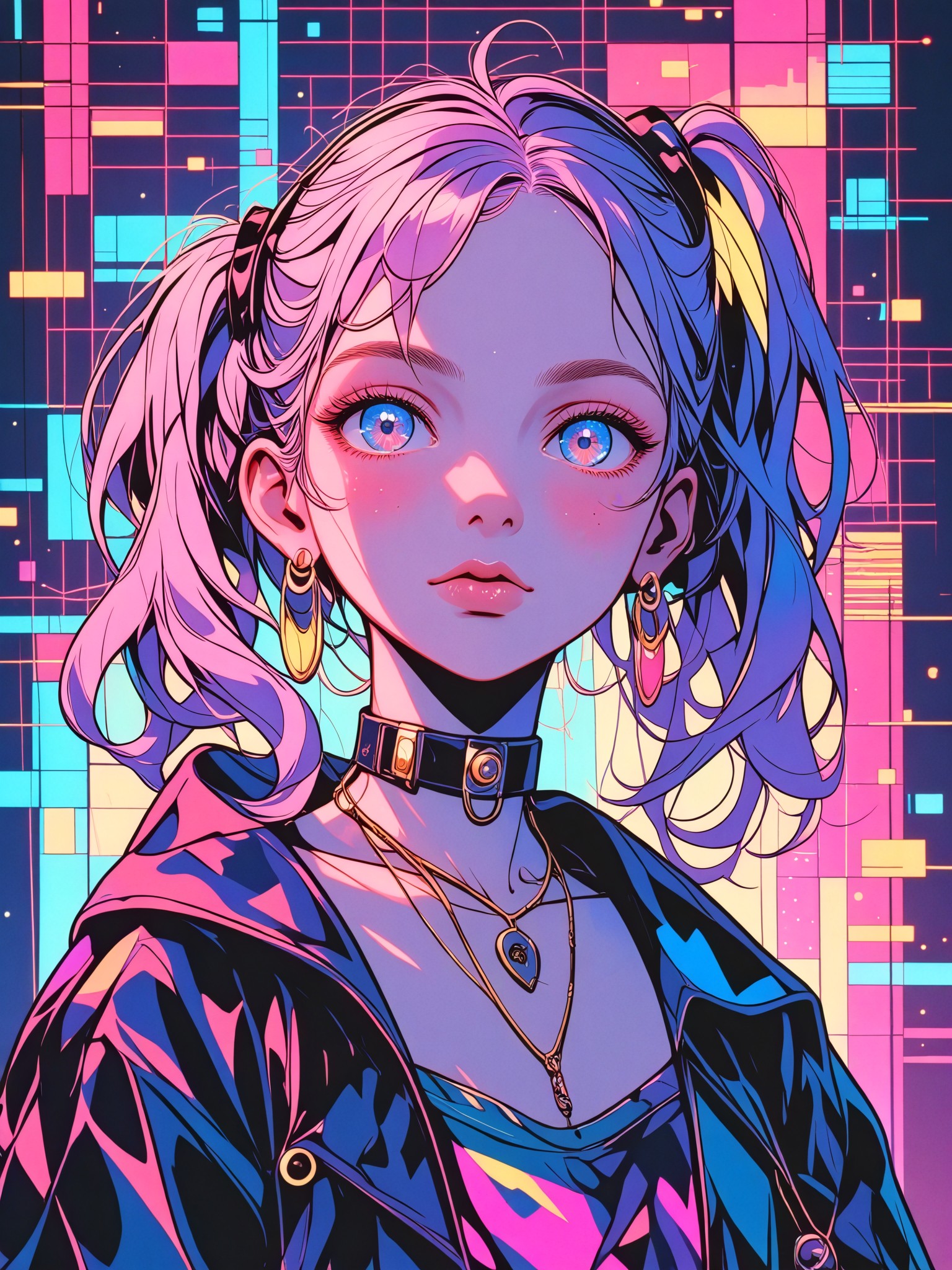 Playful Neon Aesthetic image