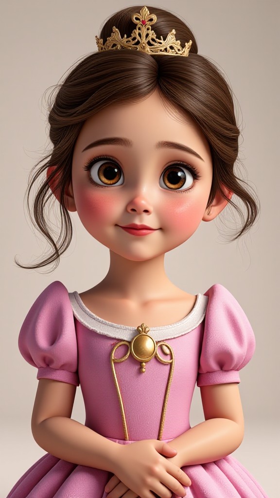 3D Disney style image