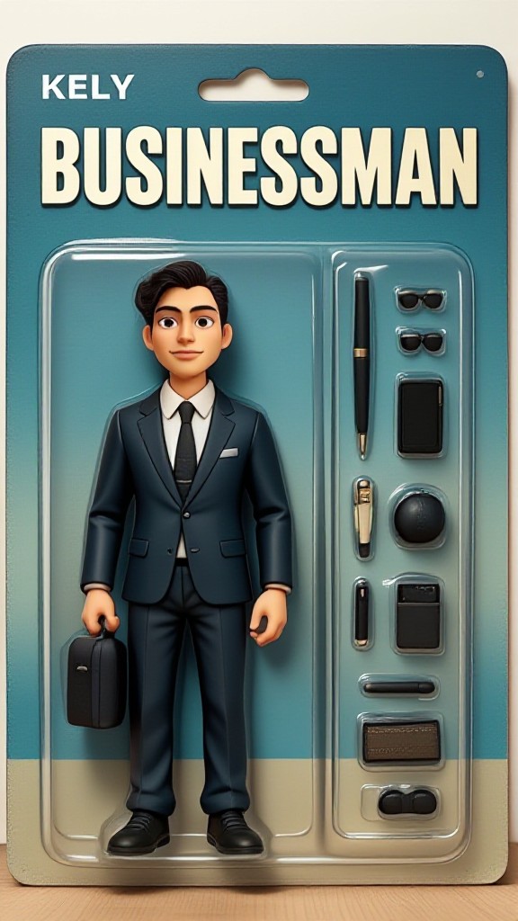 Businessman Action Figure image