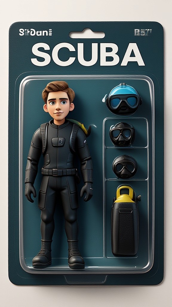 Scuba Action Figure image