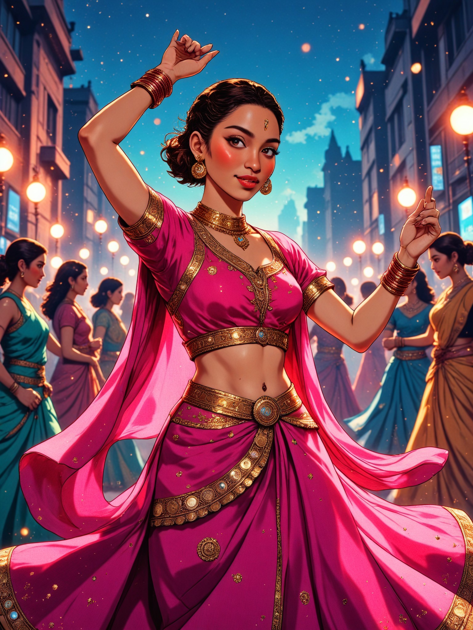 AI Garba art generator