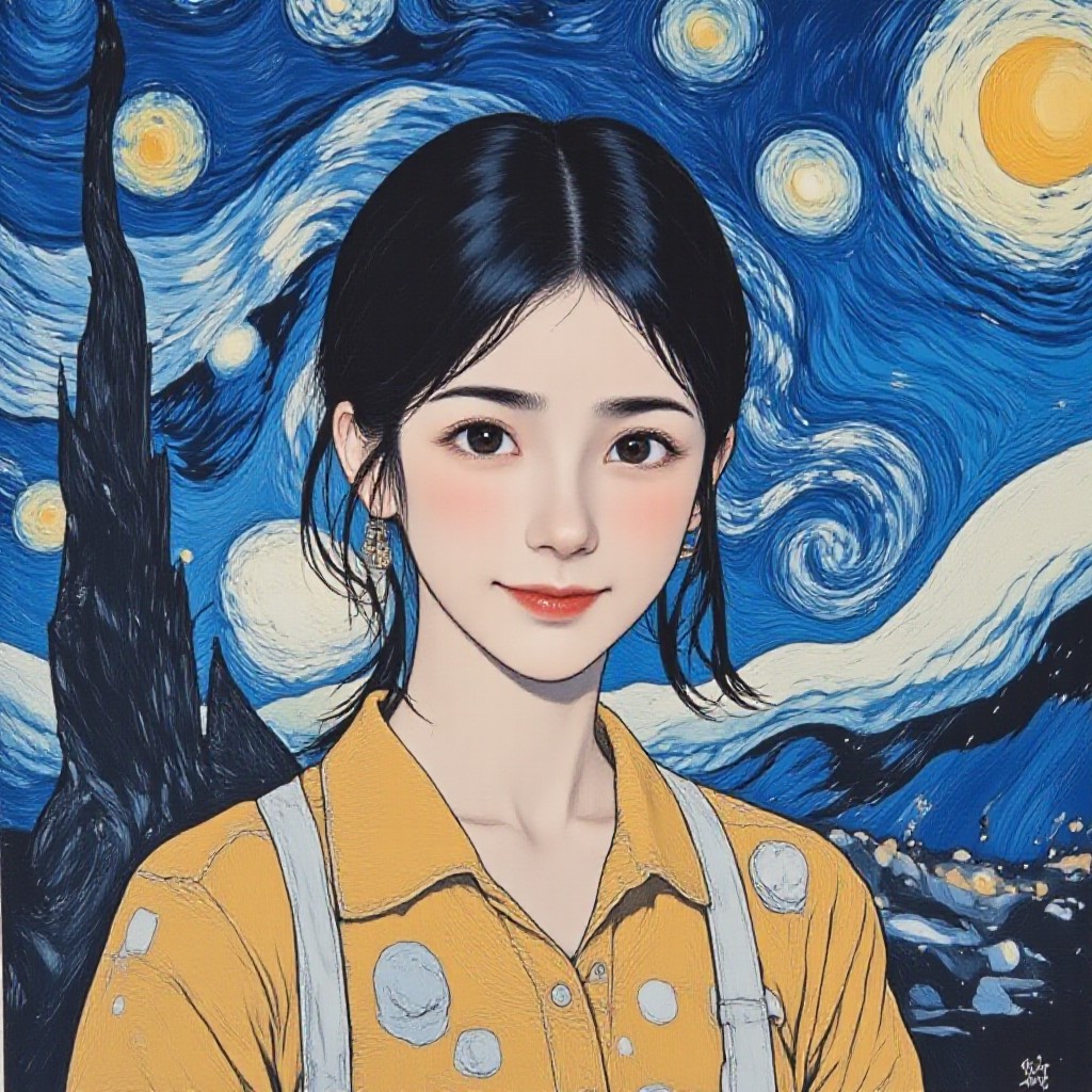 Van Gogh Starry Sky image