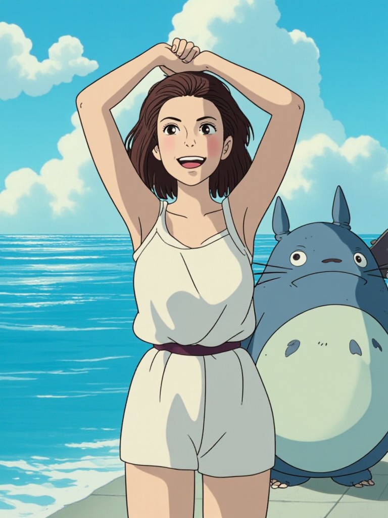 a1.art-generated Being With Totoro image