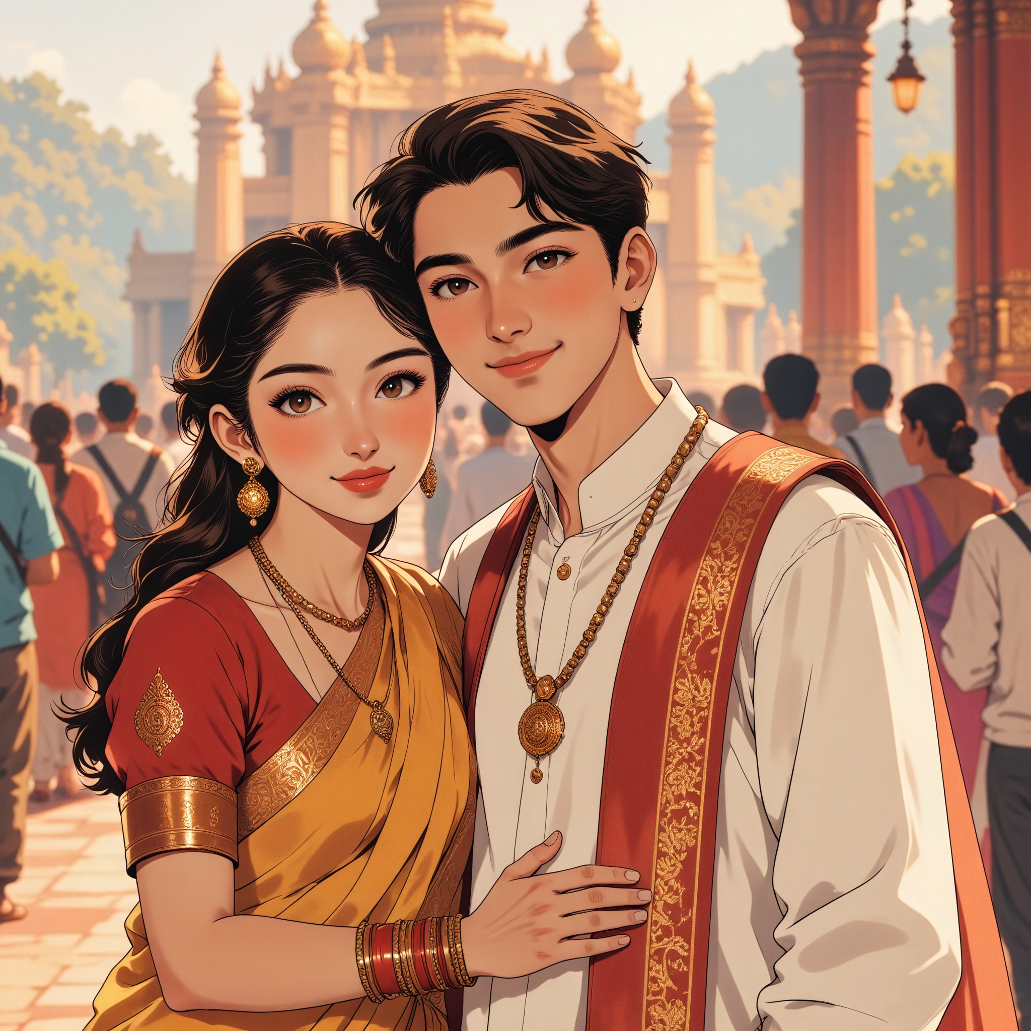 [Buddha Purnima] Couple Photo image