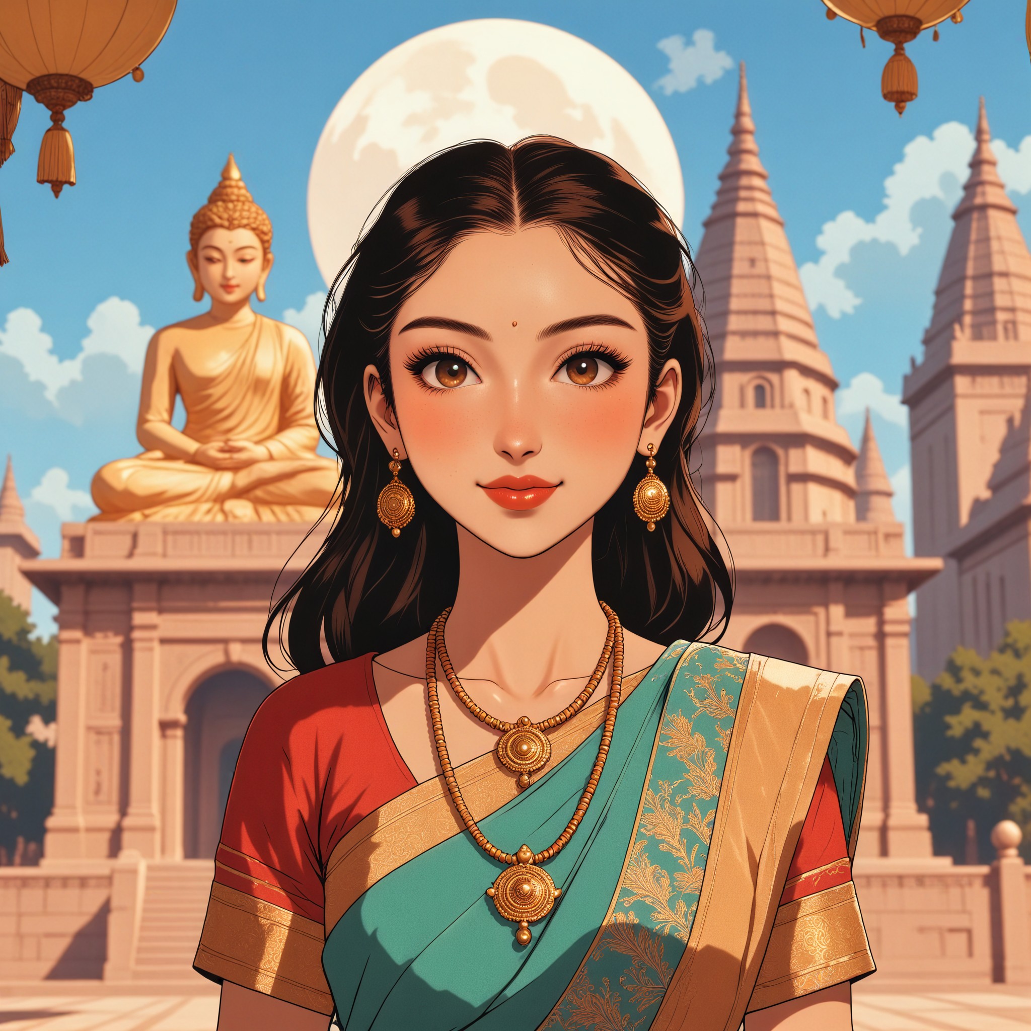 [Buddha Purnima] Girl Avatar image