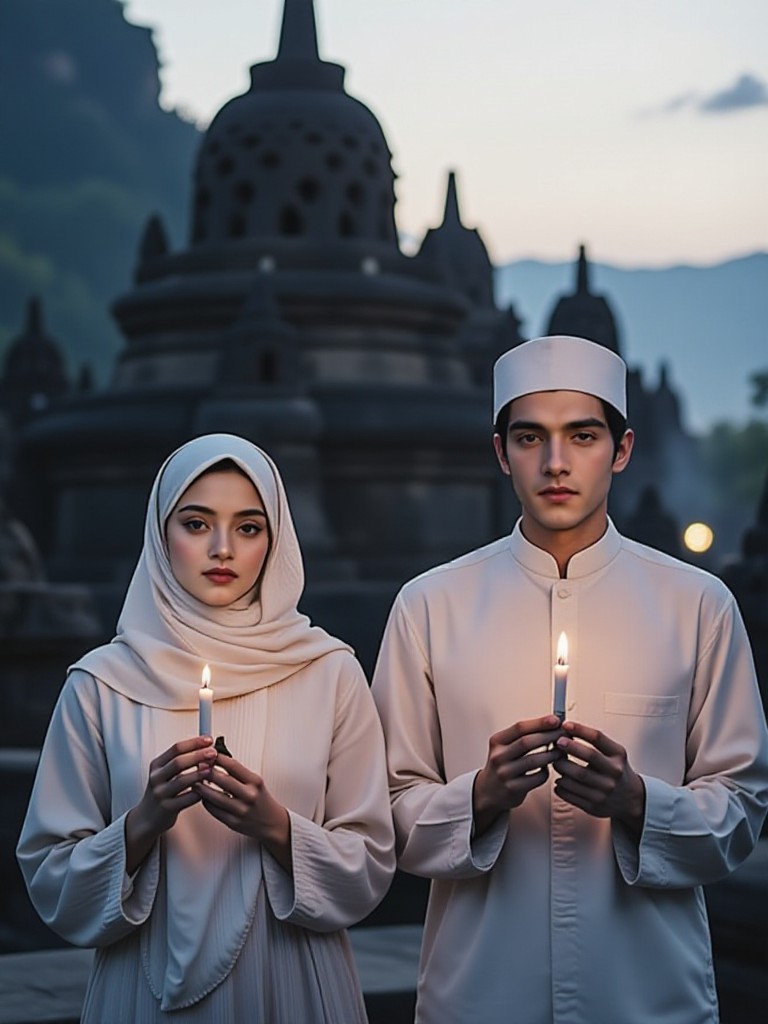 Waisak Day couple 03 image