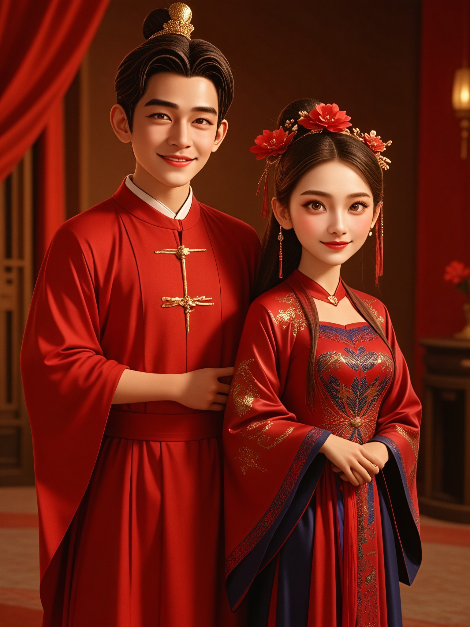 Traditional Chinese attire image