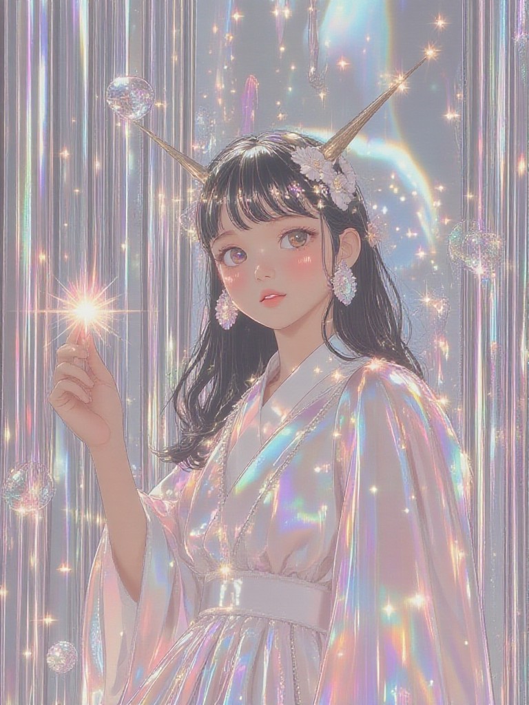 cute girl(fork) image