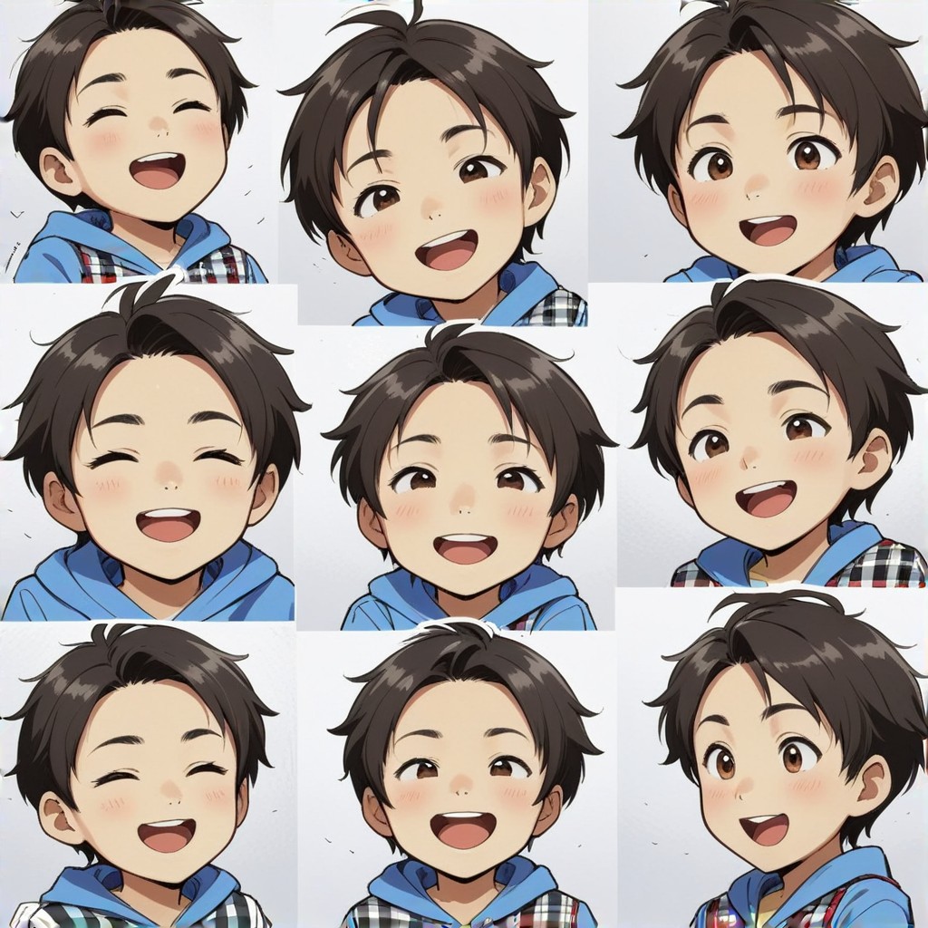 a1.art-generated Contrasting Emotions image