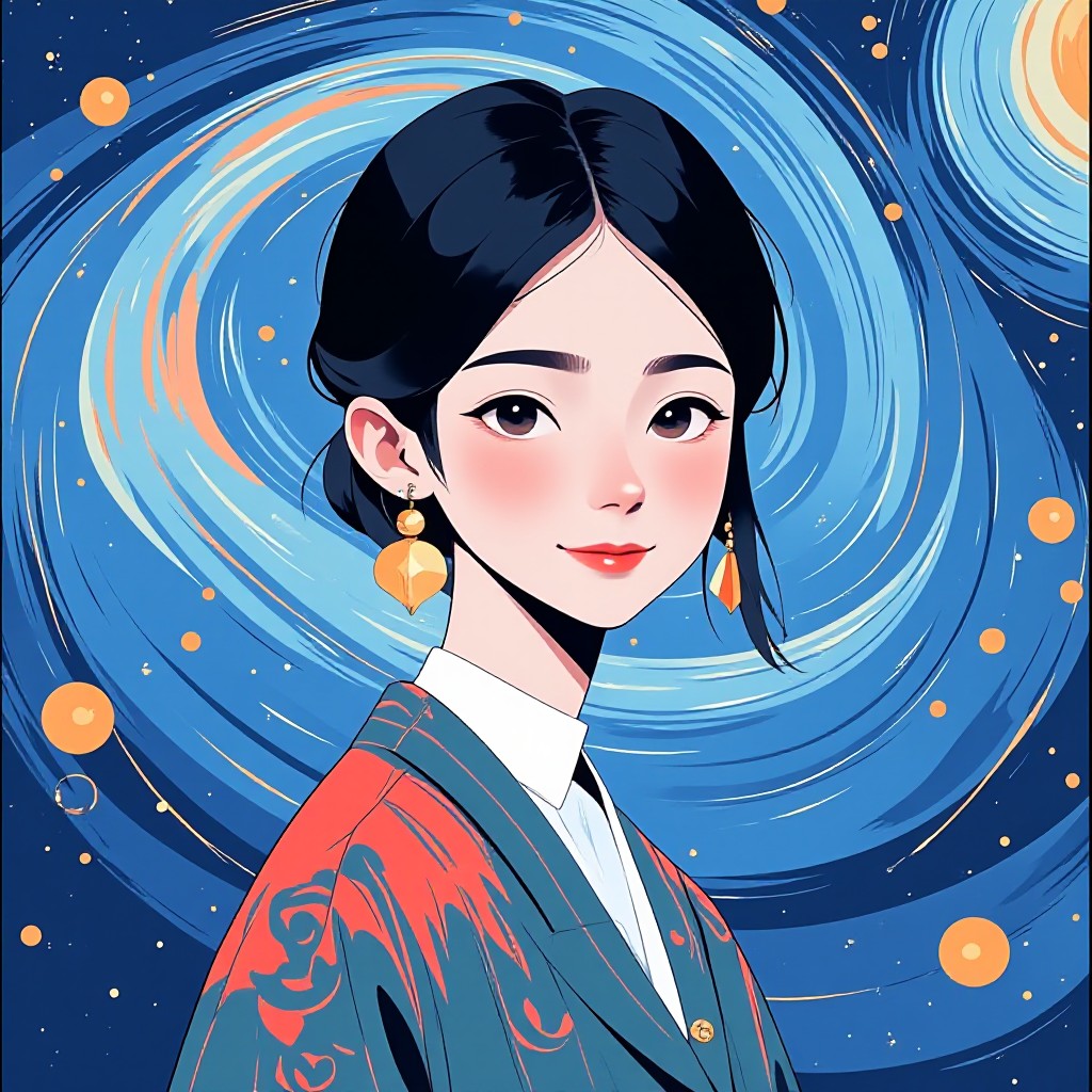 Van Gogh Starry Sky image