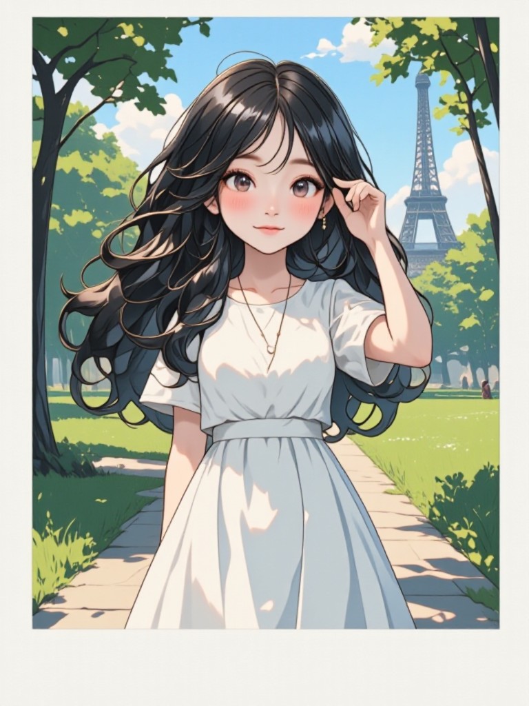 a1.art-generated Cartoon Polaroid image