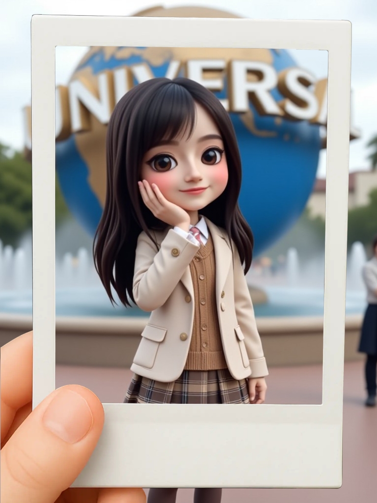 Super Cute Tourist Photo image