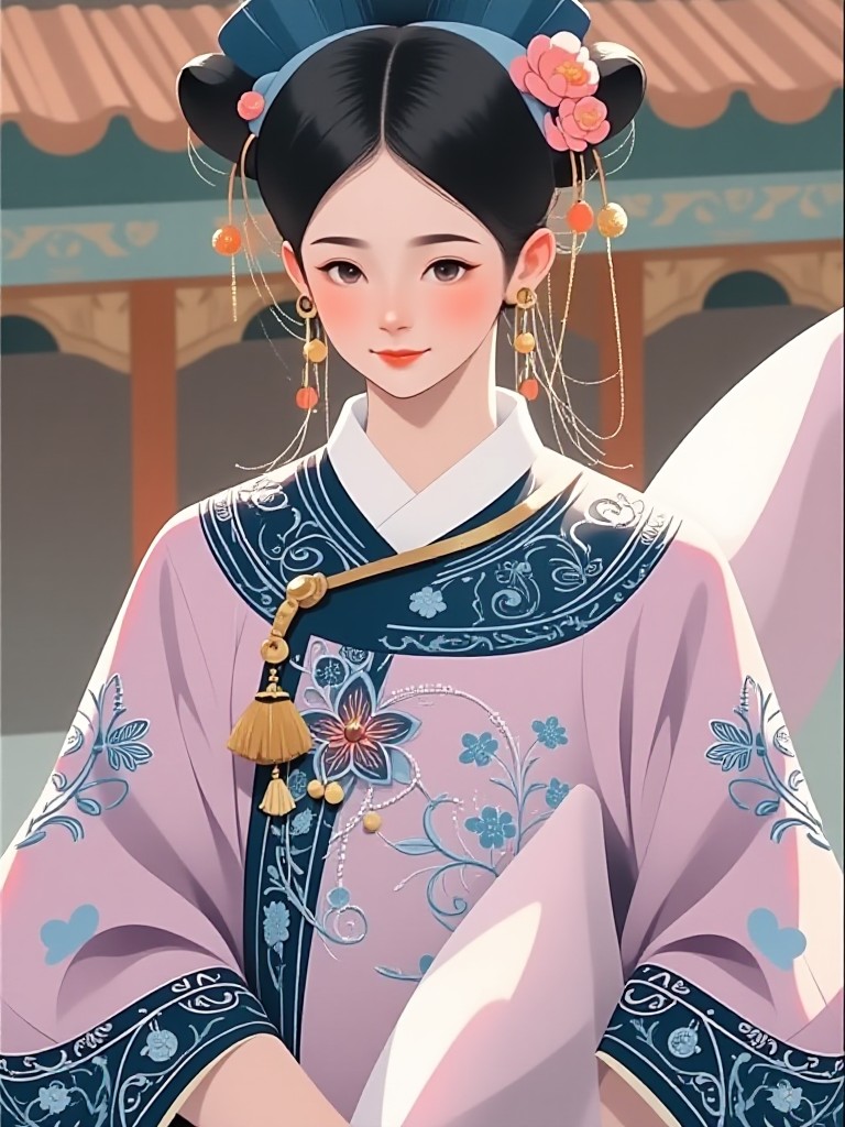 Qing Dynasty Ge Ge image