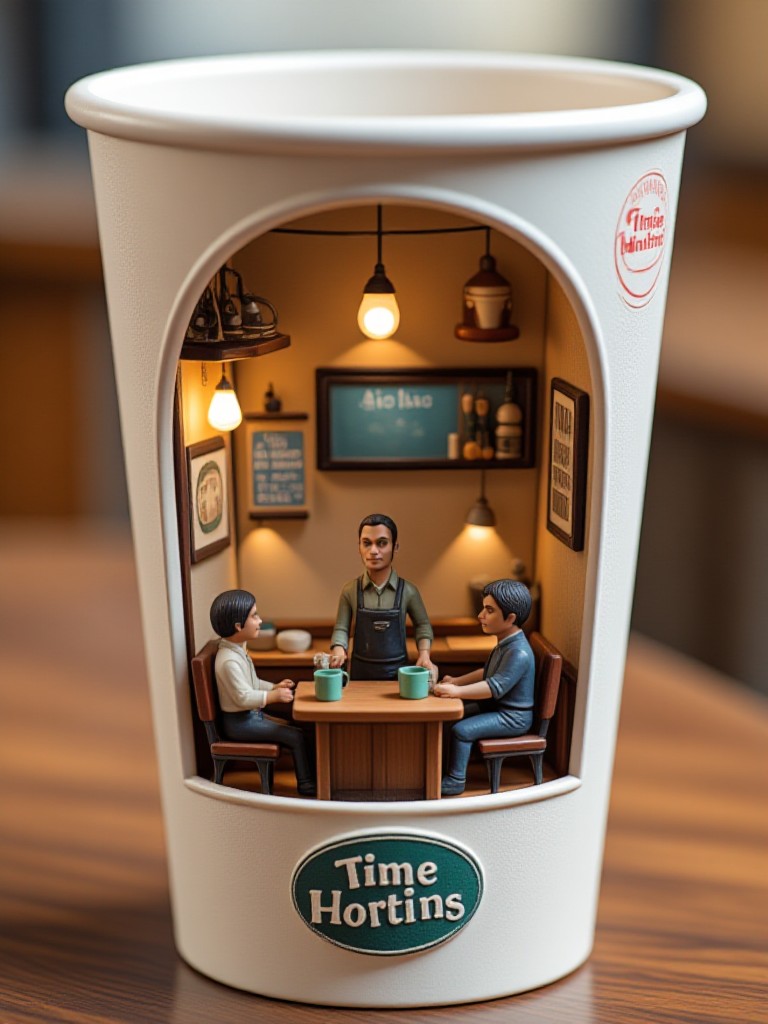 3D Miniature Coffee Cup image