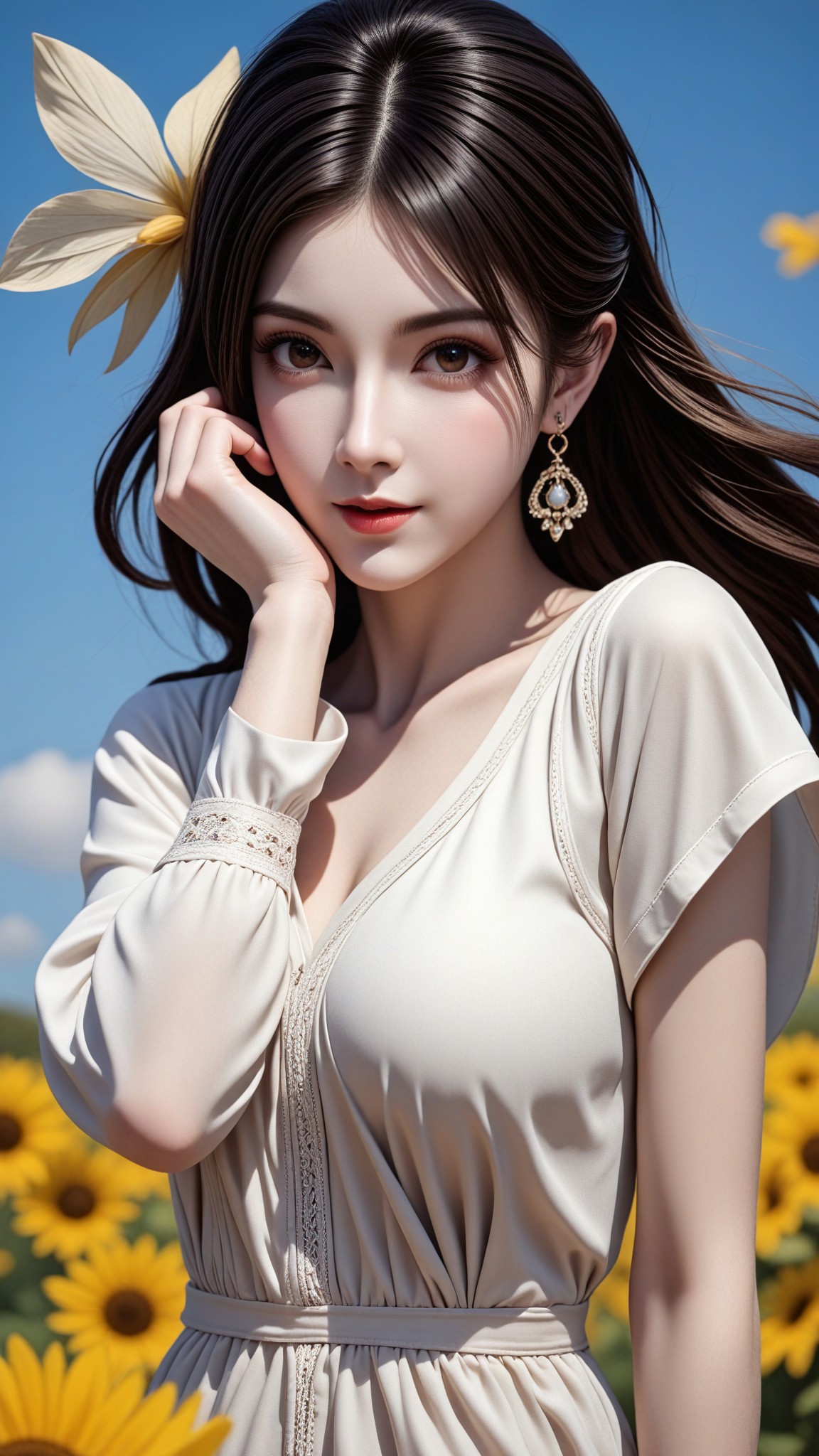 《向日之戀 Sunlit Grace》Ethereal Glow × Natural Portrait image