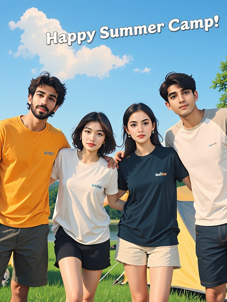 Summer camp Group photo image