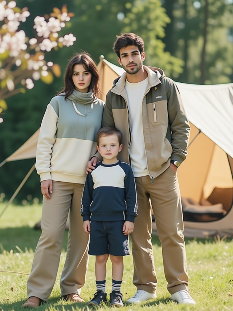 Summer Camp Family Photo image