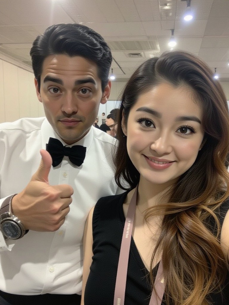 With Li Bingbing image