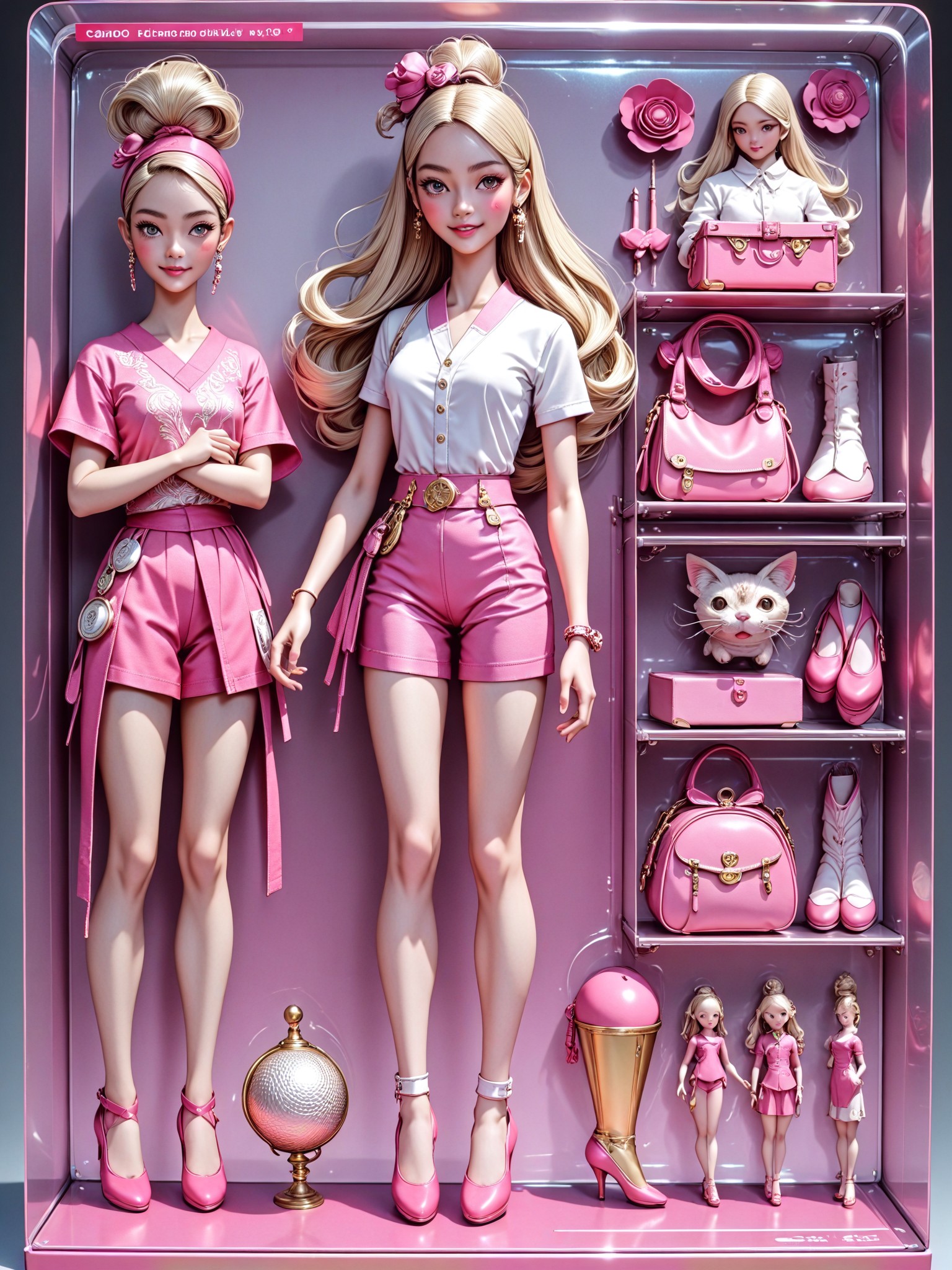 Barbie New RSD doll miniature image