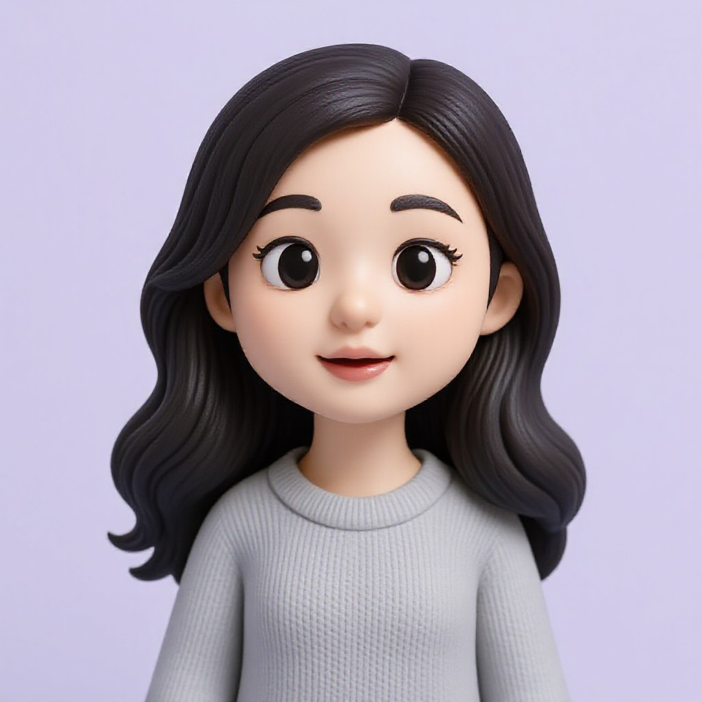 Cute 3D Avatar image