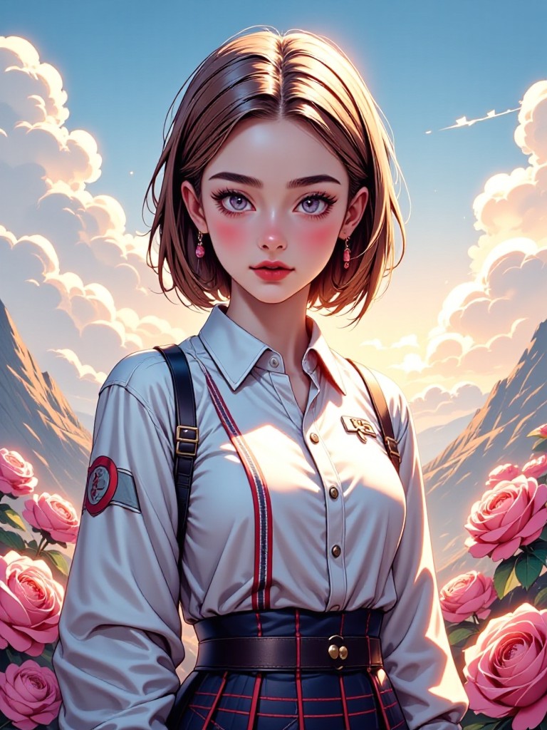 Flat illustration image