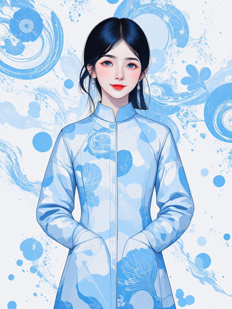 blue and white porcelain image