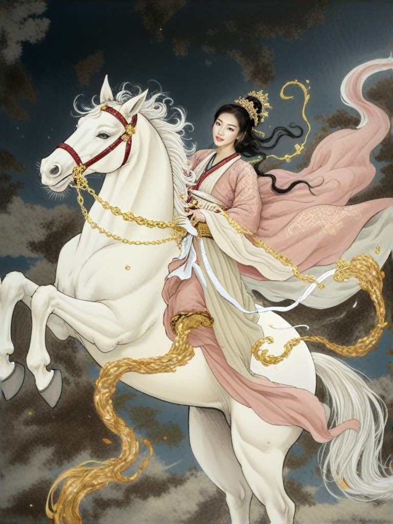 Pisar las nubes - pincelada meticulosa 202505001 image