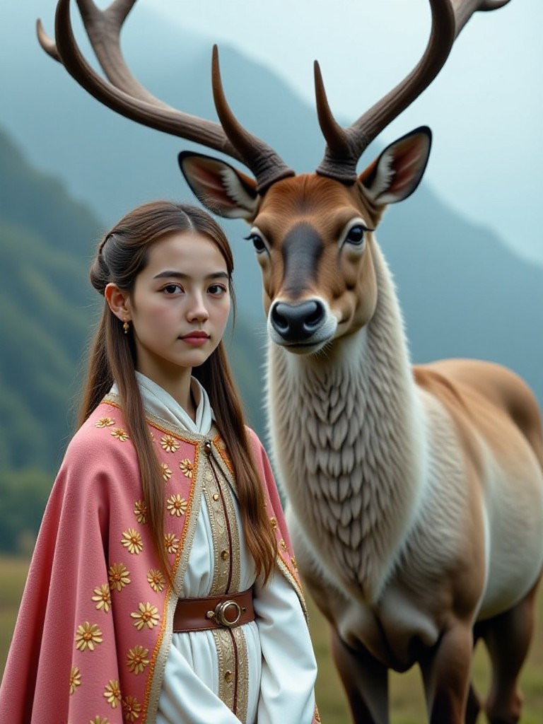 Deer friend image