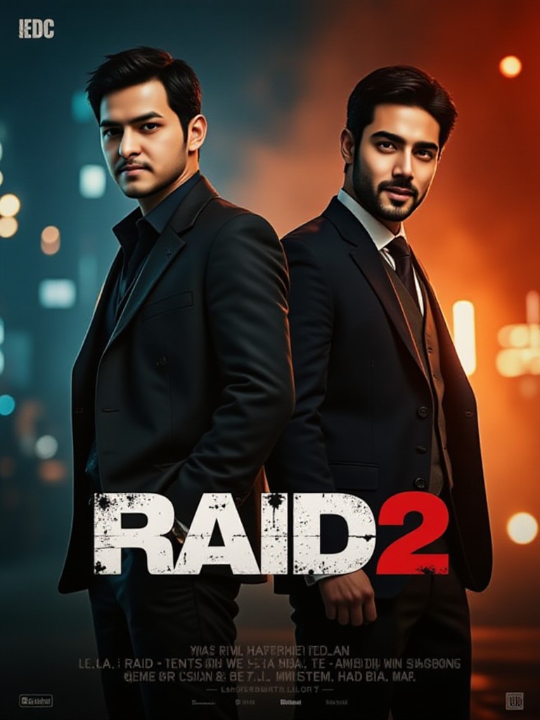 RAID2 movie double poster image
